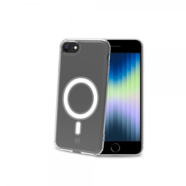 Celly iPhone 7/8/SE Cover GELSKINMAG MagSafe Transparent