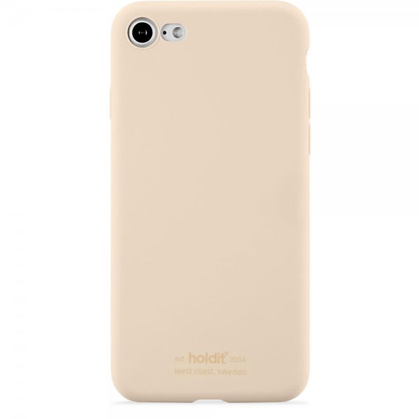 holdit iPhone 7/8/SE Cover Silikone Beige