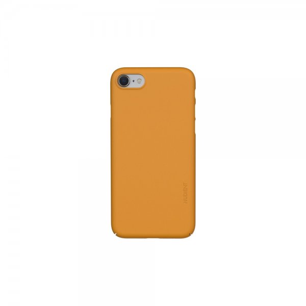 Nudient iPhone 7/8/SE Cover Thin Case V3 Saffron Yellow