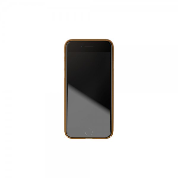 Nudient iPhone 7/8/SE Cover Thin Case V3 Saffron Yellow