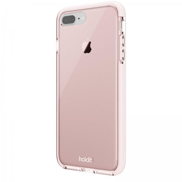 holdit iPhone 7 Plus/iPhone 8 Plus Cover Seethru Blush Pink