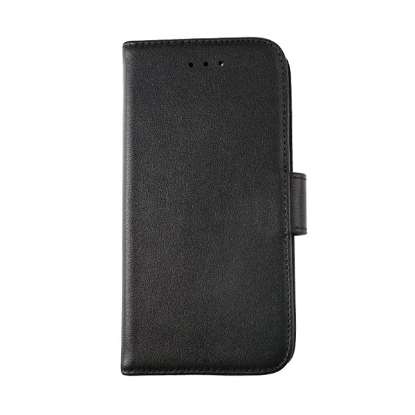 Rvelon iPhone 7/8/SE Cover Ægte Læder Sort