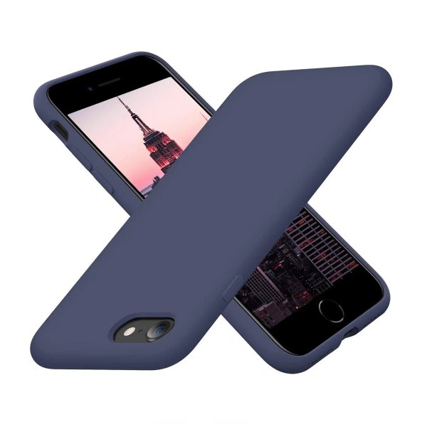 Rvelon iPhone 7/8/SE Cover Silikone Blå