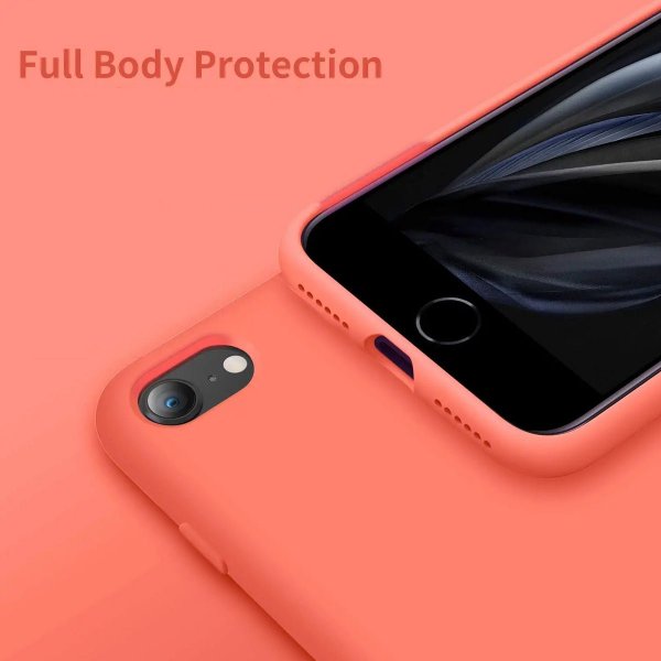Rvelon iPhone 7/8/SE Cover Silikone Rosa