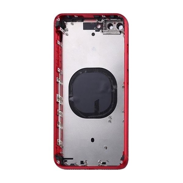 iPhone 8 Bagside med Komplet Ramme - Rød