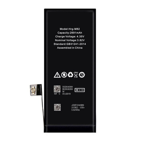 iPhone 8 Plus Batteri Høj Kvalitet