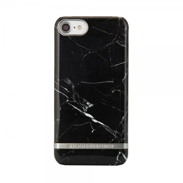Richmond & Finch iPhone 6/6S/7/8/SE Cover Black Marble