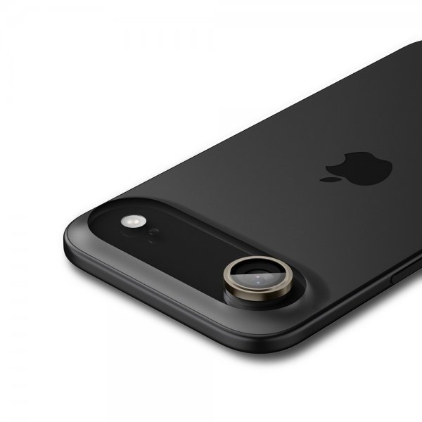 Spigen iPhone Air Kamerabeskyttelse GLAS.tR EZ Fit Optik Pro 2-pak Guld