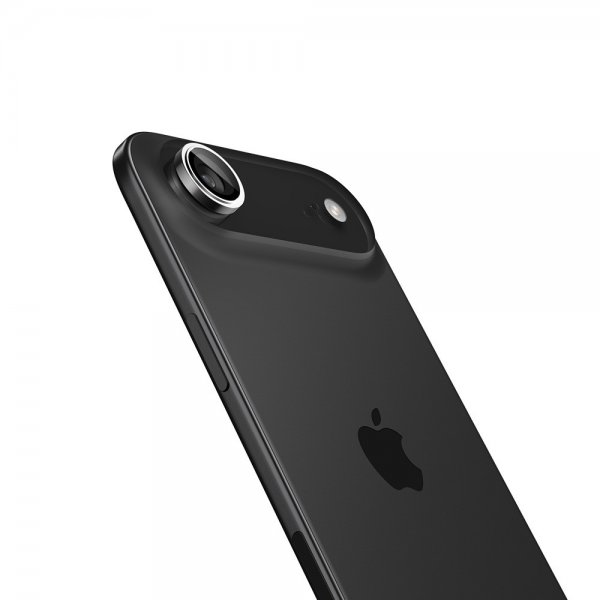 Spigen iPhone Air Kamerabeskyttelse GLAS.tR EZ Fit Optik Pro 2-pak Sølv