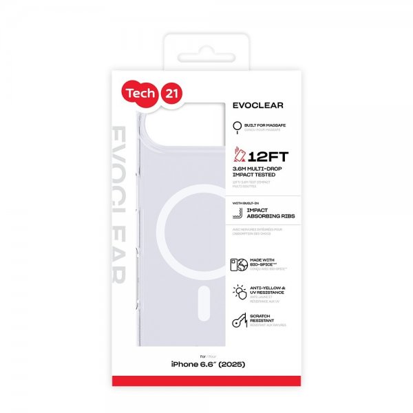 Tech21 iPhone Air Cover EvoClear MagSafe Transparent