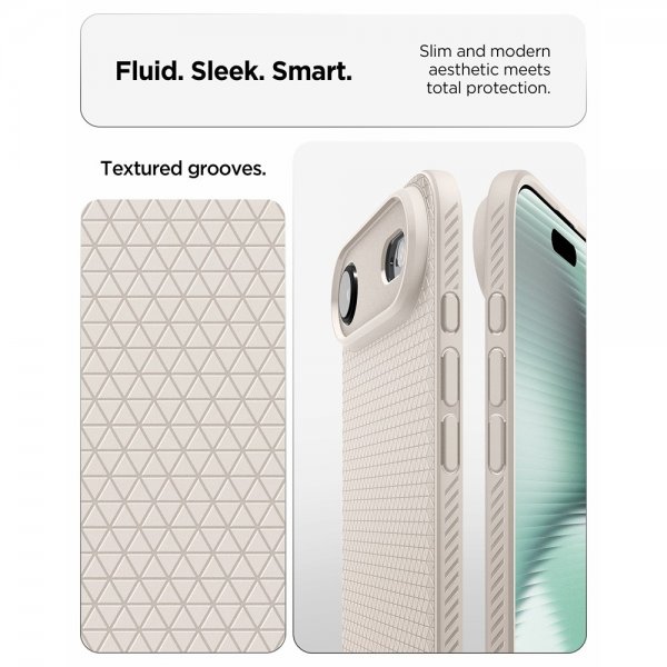 Spigen iPhone Air Cover Liquid Air Natural Titanium
