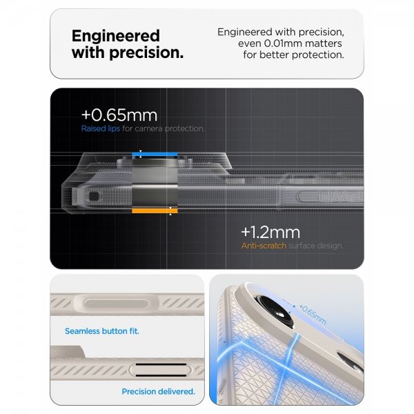 Spigen iPhone Air Cover Liquid Air Natural Titanium