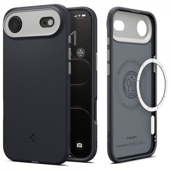 Spigen iPhone Air Cover Nano Pop MagFit Black Sesame