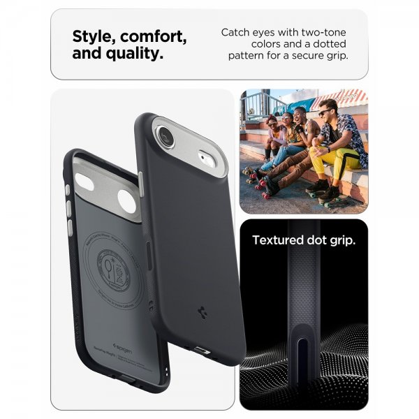 Spigen iPhone Air Cover Nano Pop MagFit Black Sesame