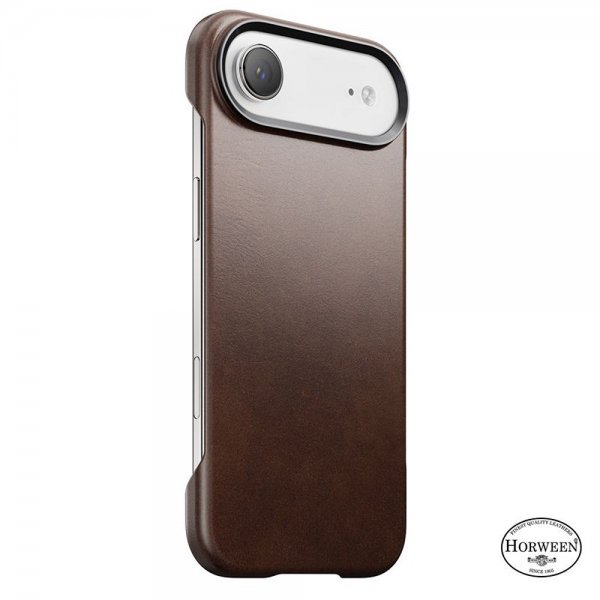 Nomad iPhone Air Skal Traditionelt Læderetui Horween Rustic Brown