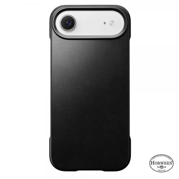 Nomad iPhone Air Cover Traditionelt Lædercover Horween Sort