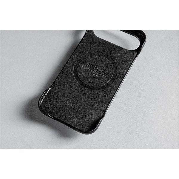 Nomad iPhone Air Cover Traditionelt Lædercover Horween Sort