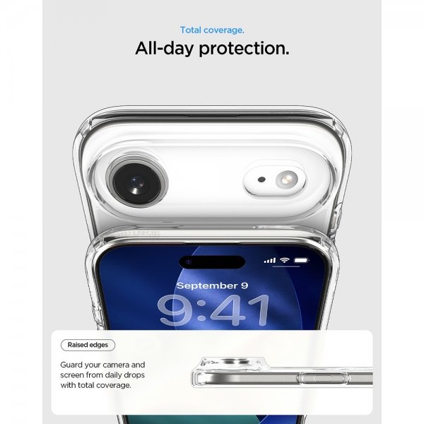 Spigen iPhone Air Cover Ultra Hybrid MagFit Clear Gold