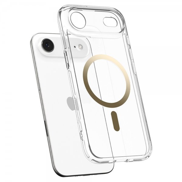 Spigen iPhone Air Cover Ultra Hybrid MagFit Clear Gold