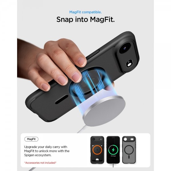 Spigen iPhone Air Cover Ultra Hybrid MagFit Frost Black