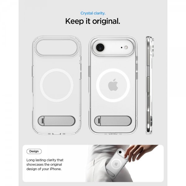 Spigen iPhone Air Cover Ultra Hybrid S MagFit Clear White