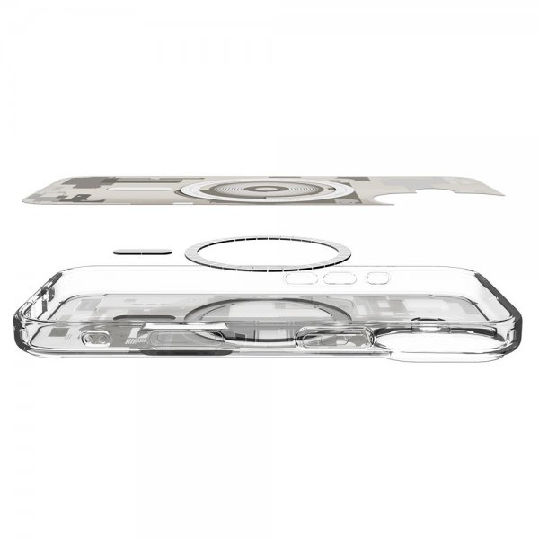 Spigen iPhone Air Cover Ultra Hybrid Zero One MagFit Natural Titanium