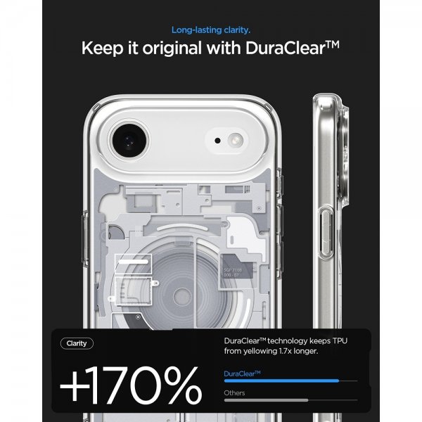 Spigen iPhone Air Cover Ultra Hybrid Zero One MagFit Hvid