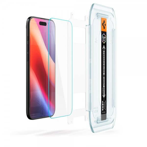 Spigen iPhone Air Skærmbeskyttelse GLAS.tR EZ Fit 2-pak