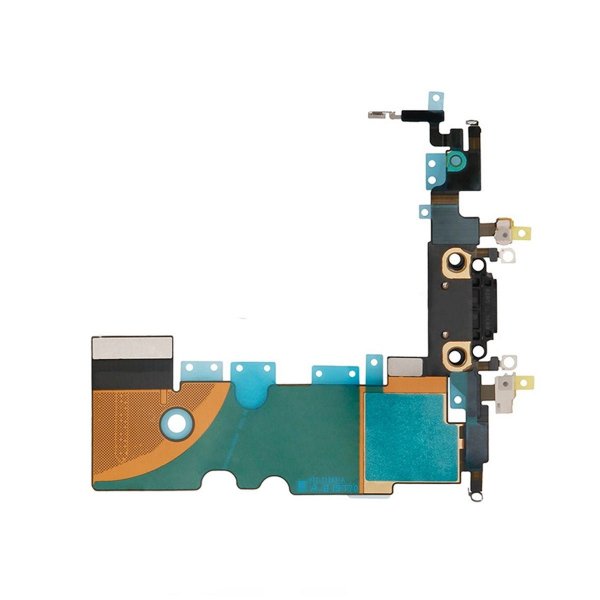 iPhone SE 2022 Ladeport med Flexkabel - Sort