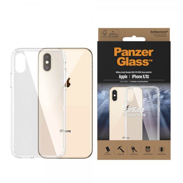 PanzerGlass iPhone X/Xs Cover HardCase Transparent