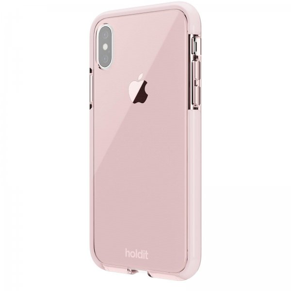 holdit iPhone X/Xs Cover Seethru Blush Pink