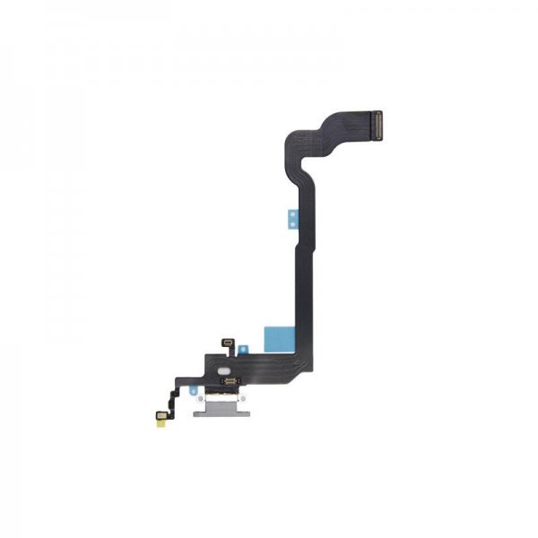 iPhone X Opladerport Flexkabel - Grå