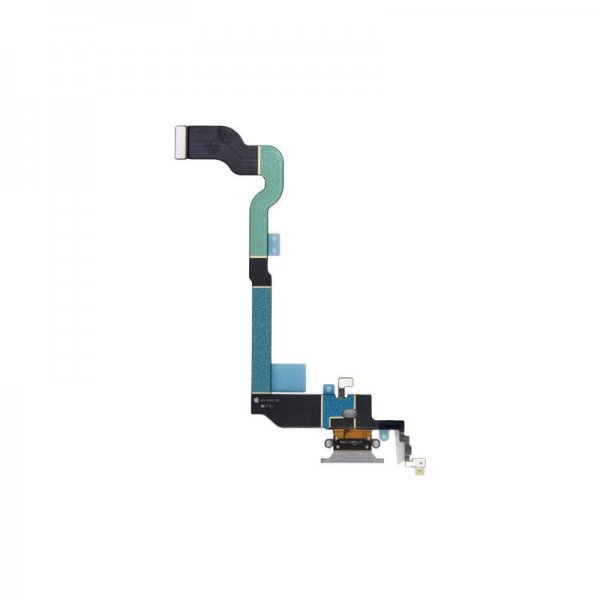 iPhone X Opladerport Flexkabel - Grå
