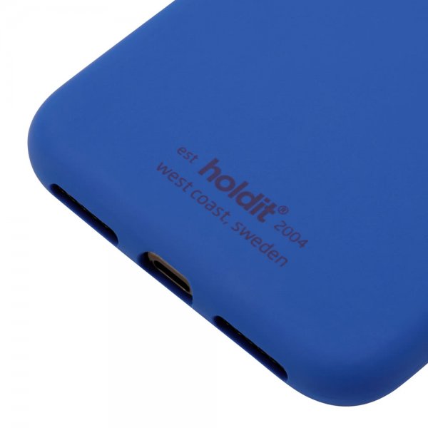 holdit iPhone X/Xs Cover Silikone Royal Blue