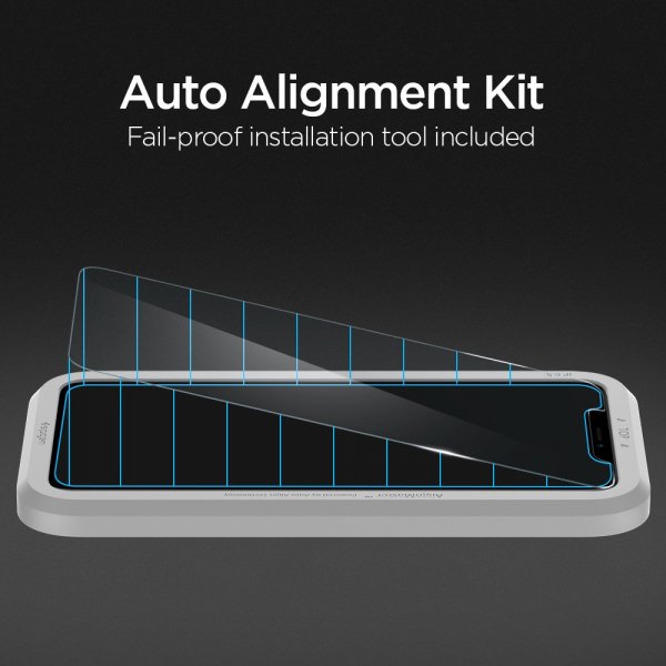 Spigen iPhone X/Xs/11 Pro Skærmbeskyttelse GLAS.tR ALIGNmaster 2-pak