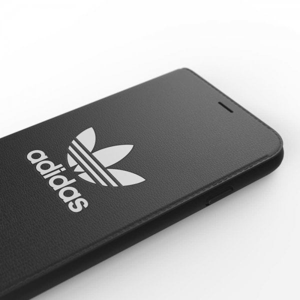 Adidas iPhone X/Xs Cover ELLER Booklet Case FW19 Sort Hvid