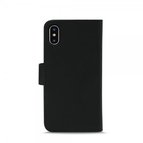 Puro iPhone X/Xs Cover Wallet Detachable 2-i-1 Sort