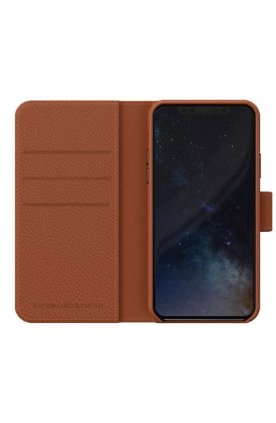 Richmond & Finch iPhone X/Xs Cover Wallet Aftageligt etui Brun
