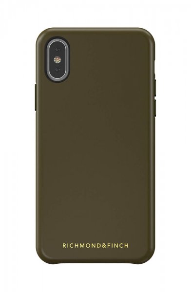 Richmond & Finch iPhone X/Xs Cover Wallet Aftageligt cover Emerald Green