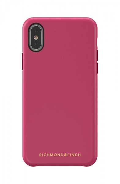 Richmond & Finch iPhone X/Xs Cover Wallet Aftagelig skal Rosa