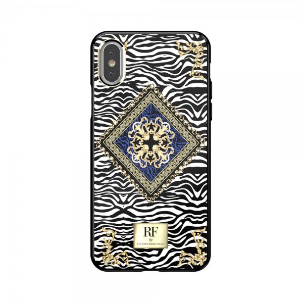 Richmond & Finch iPhone X/Xs Cover Zebra Chain