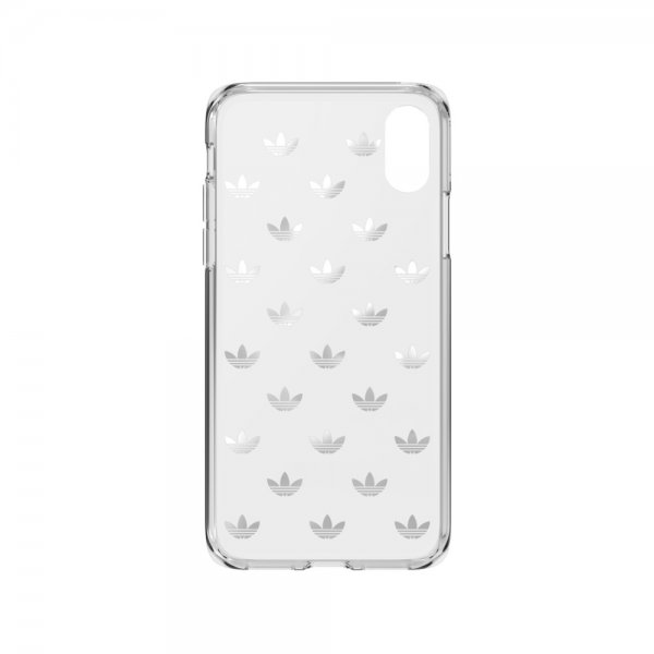 Adidas iPhone X/Xs Cover OR Snap Case Entry SS19 Klar Roseguld