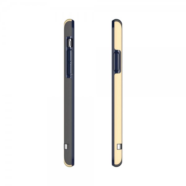 Richmond & Finch iPhone X/Xs Cover Navy Stripes