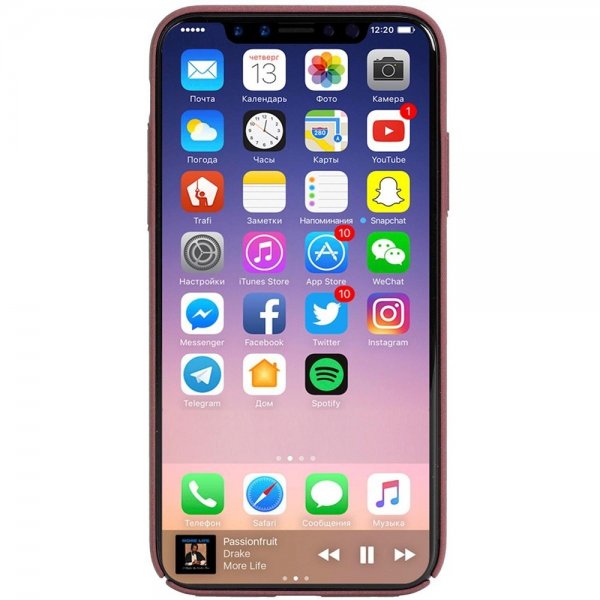 Krusell iPhone X/Xs Cover Sandby Rust