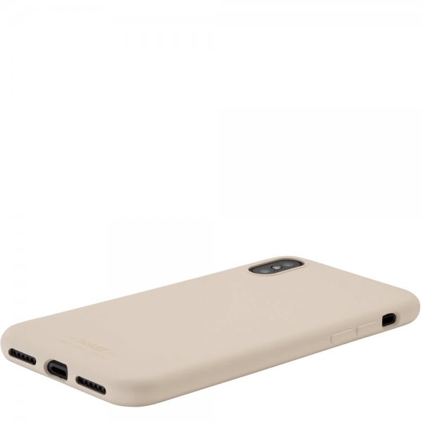 holdit iPhone X/Xs Cover Silikone Beige