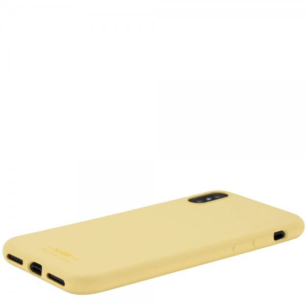 holdit iPhone X/Xs Cover Silikone Gul