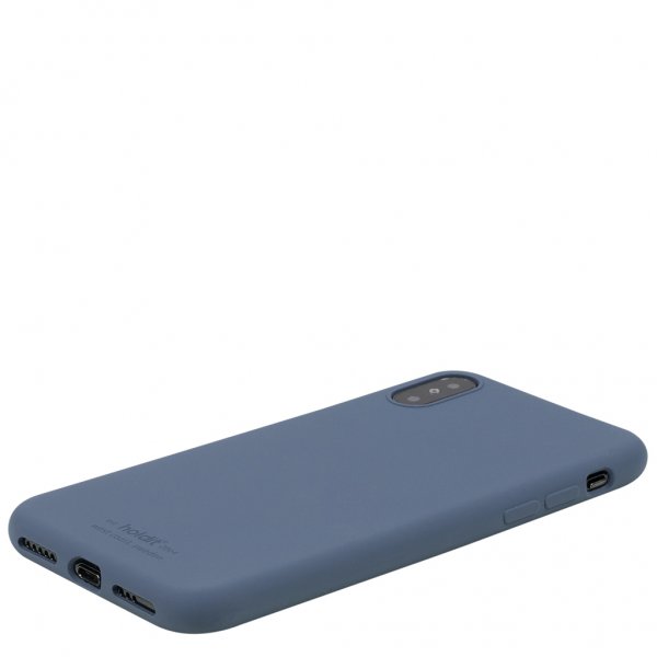 holdit iPhone X/Xs Cover Silikone Pacific Blue