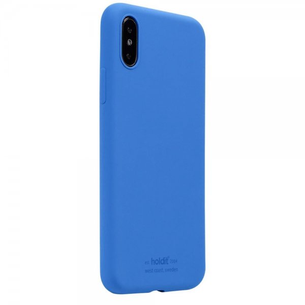 holdit iPhone X/Xs Cover Silikone Sky Blue