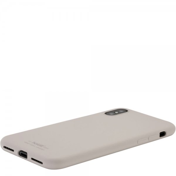 holdit iPhone X/Xs Cover Silikone Taupe