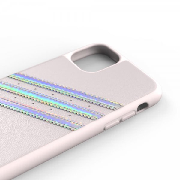 Adidas iPhone 11 Cover OR Moulded Case FW19 Orchid Tint Holographic